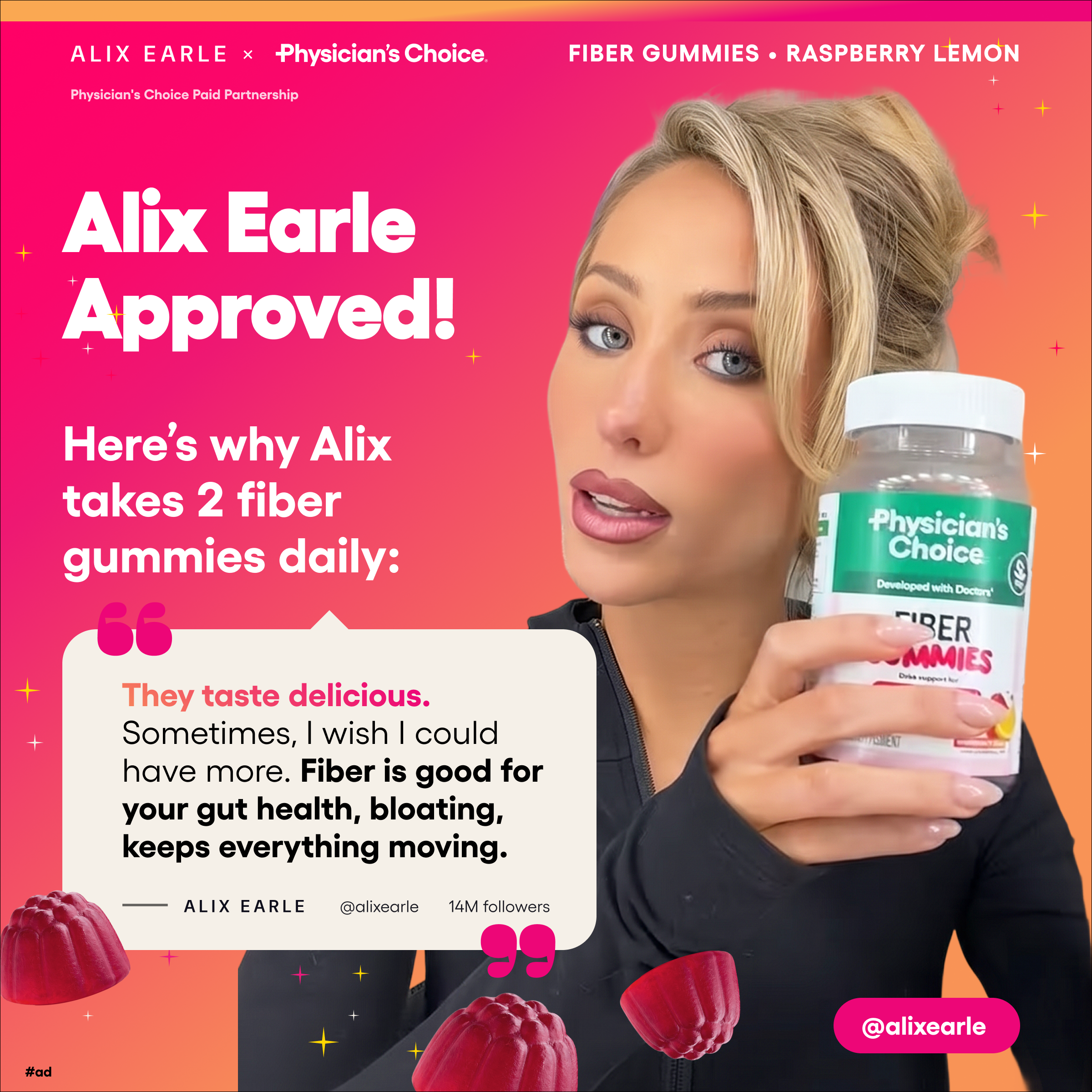 Fiber Gummies GLP1