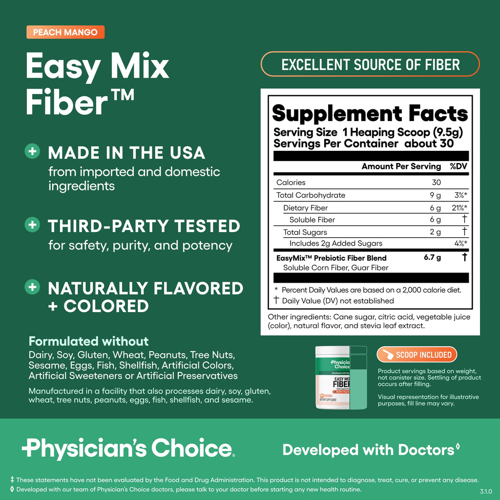 Easy Mix Fiber - Peach Mango