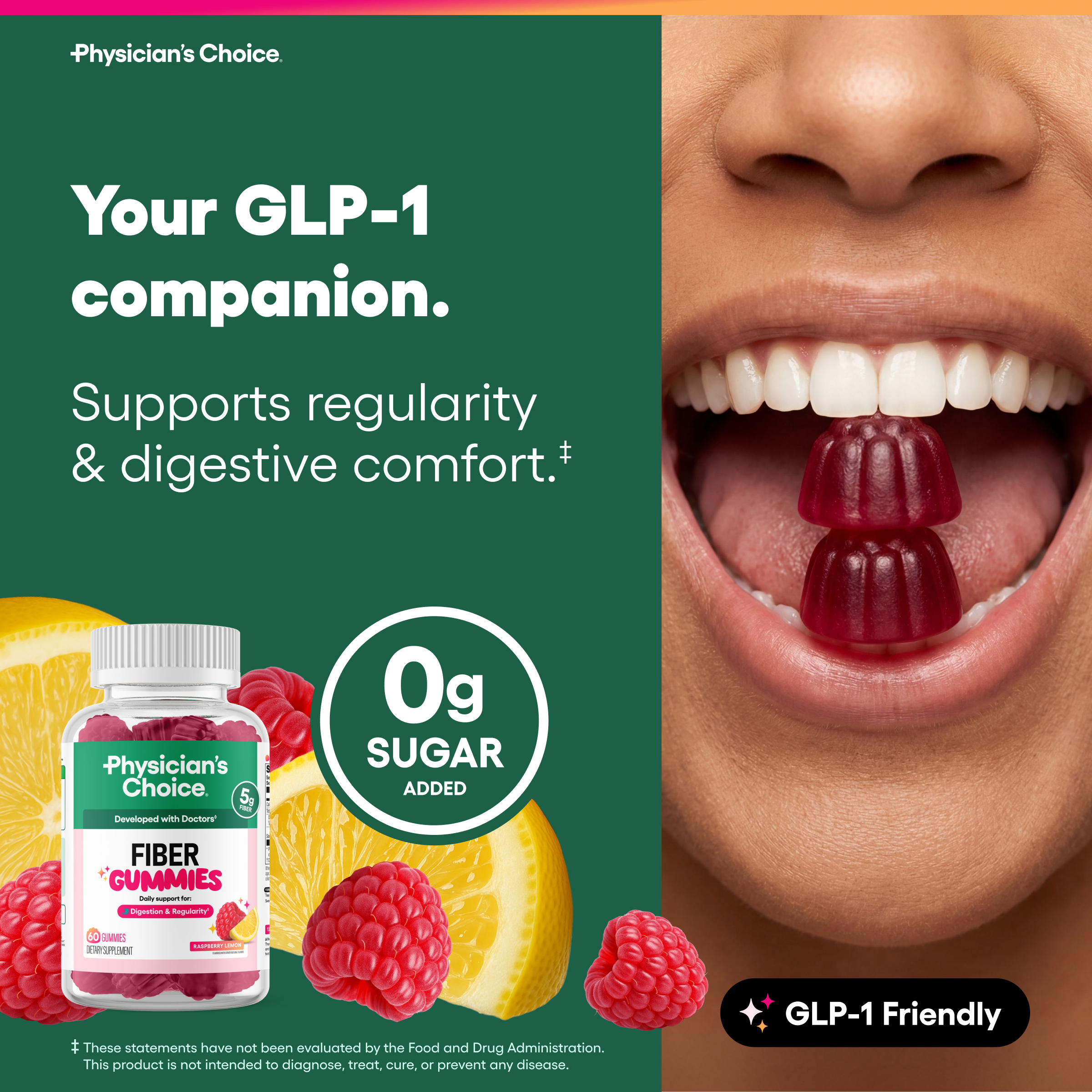 Fiber Gummies GLP1