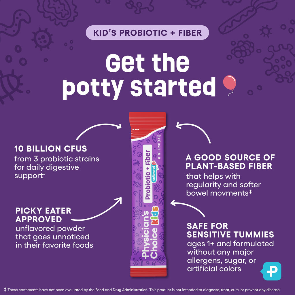 Kids Probiotic + Prebiotic Fiber Packets  - Unflavored