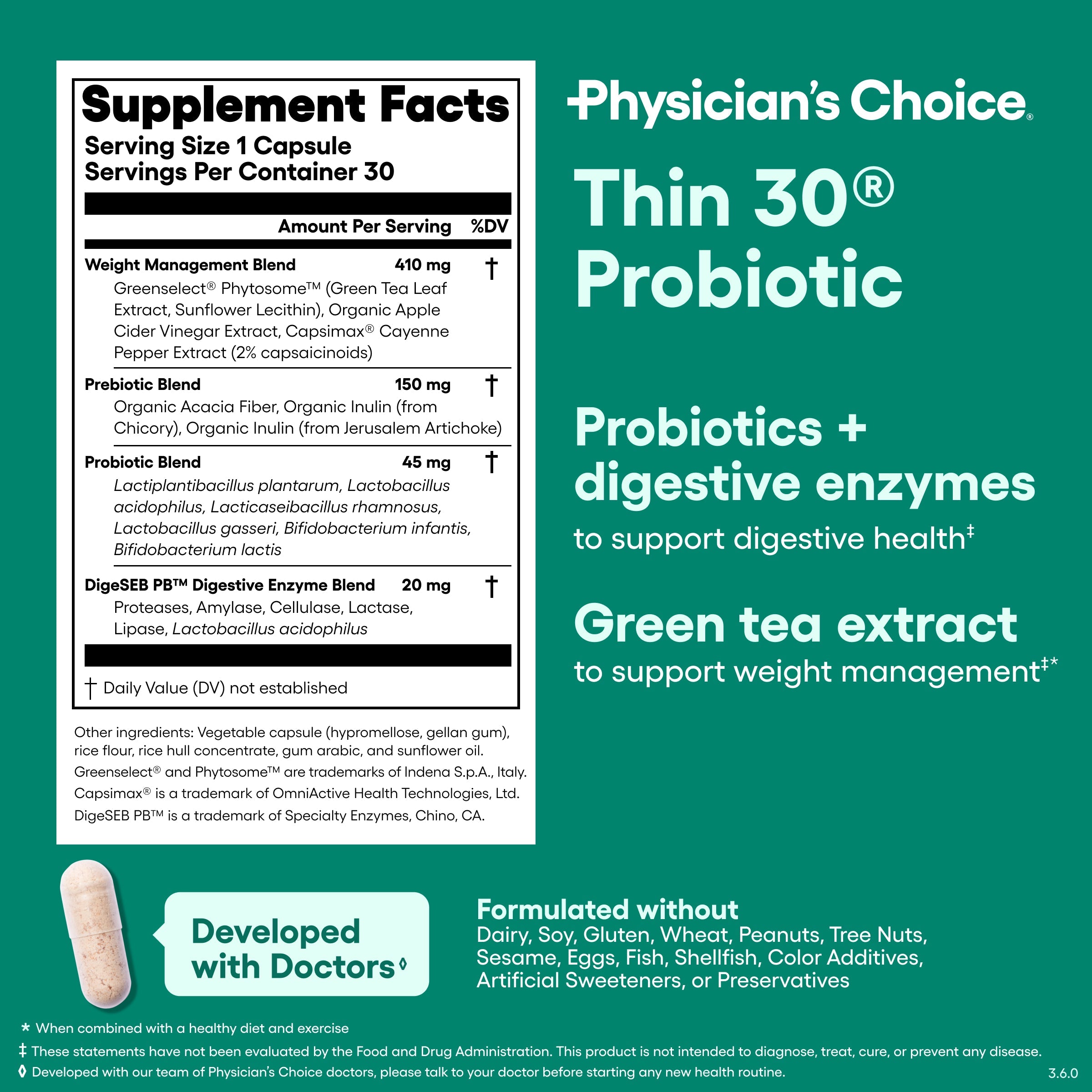Thin 30 Probiotic
